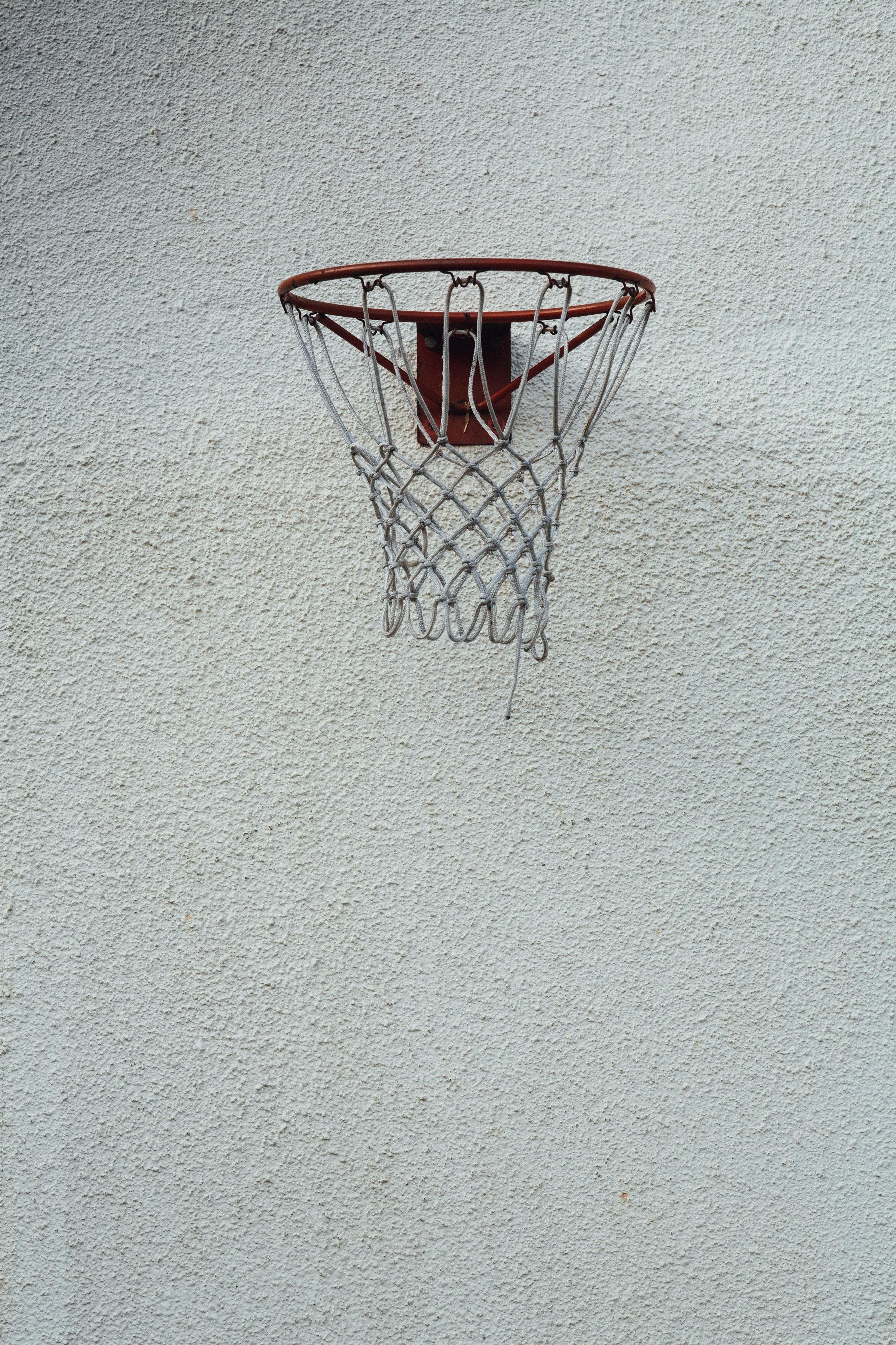 black and red basketball hoop